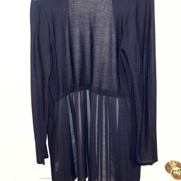 Fever Black Cardigan size medium - Picture 2 of 7